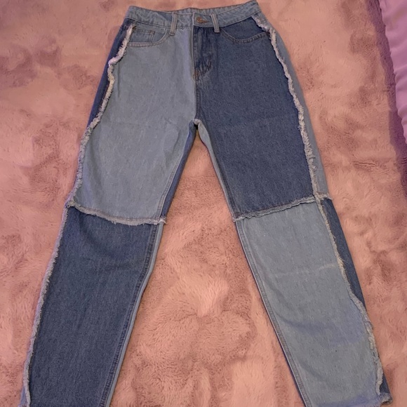 SHEIN Denim - Brand new SHEIN women’s patch mom Jeans
